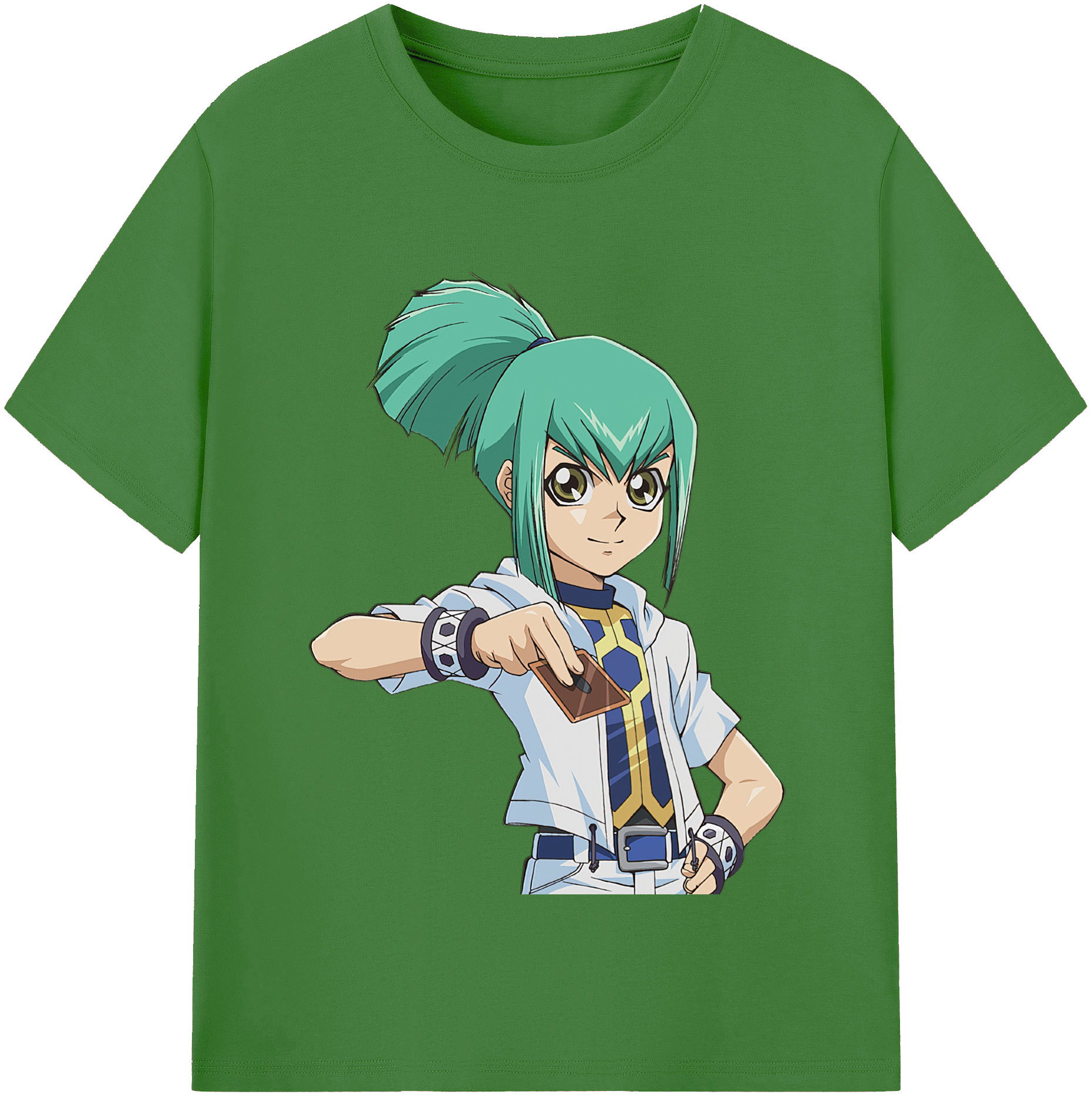 （画像用） 遊☆戯☆王 Yu-Gi-Oh! レディースカジュアルプリントTシャツ（綿100％）